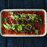 Izakaya: Avocado-Sashimi mit Guacamole