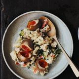 Izakaya: Kartoffelsalat mit Ramen-Eiern