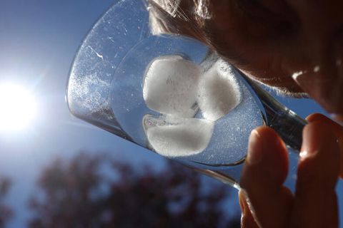 In Spanien werden die Eiswürfel knapp
