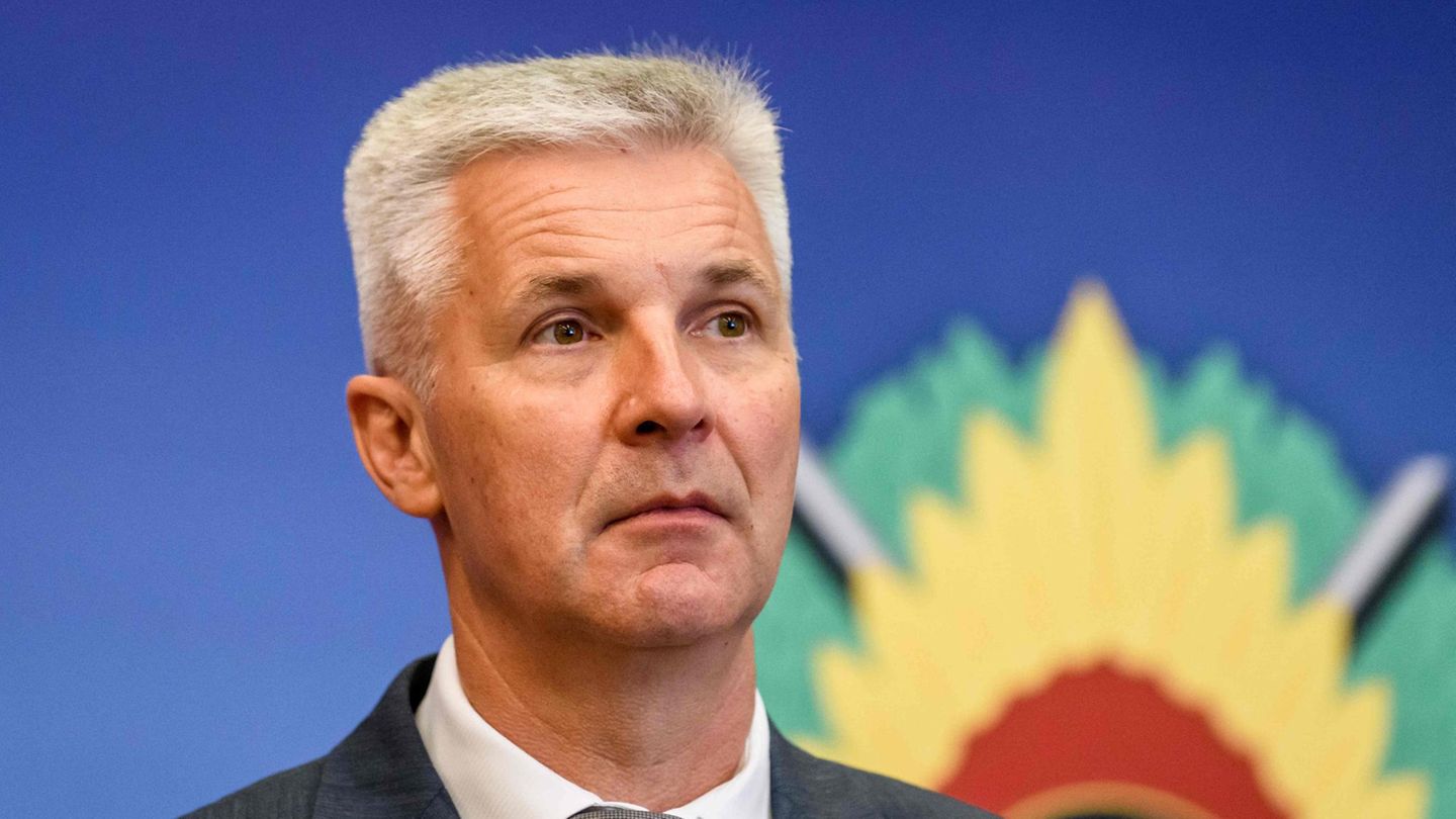 Artis Pabriks, lettischer Verteidigungsminister Artis Pabriks, lettischer Verteidigungsminister