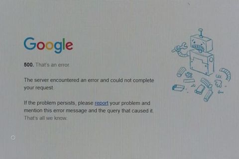 Video: Google für Zehntausende Nutzer nicht erreichbar