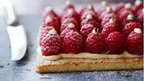 Französische Himbeer-Tarte