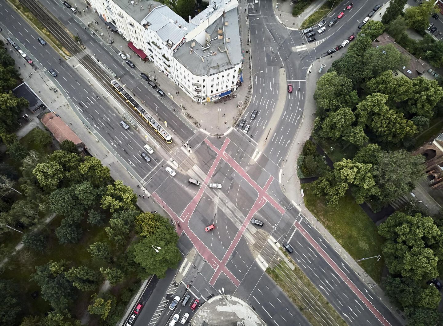 Kreuzung Greifswalder Straße/Prenzlauer Berg Kreuzung Greifswalder Straße/Prenzlauer Berg