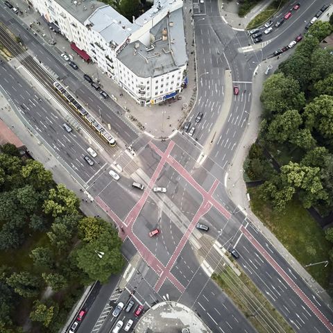 Kreuzung Greifswalder Straße/Prenzlauer Berg