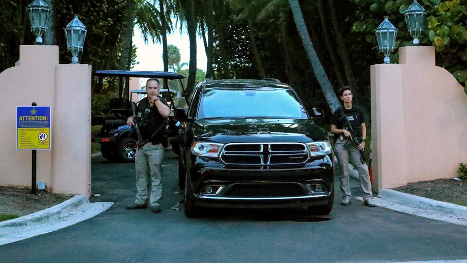 FBI vor Donald-Trump-Anwesen Mar-a-Lago