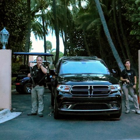 FBI vor Donald-Trump-Anwesen Mar-a-Lago