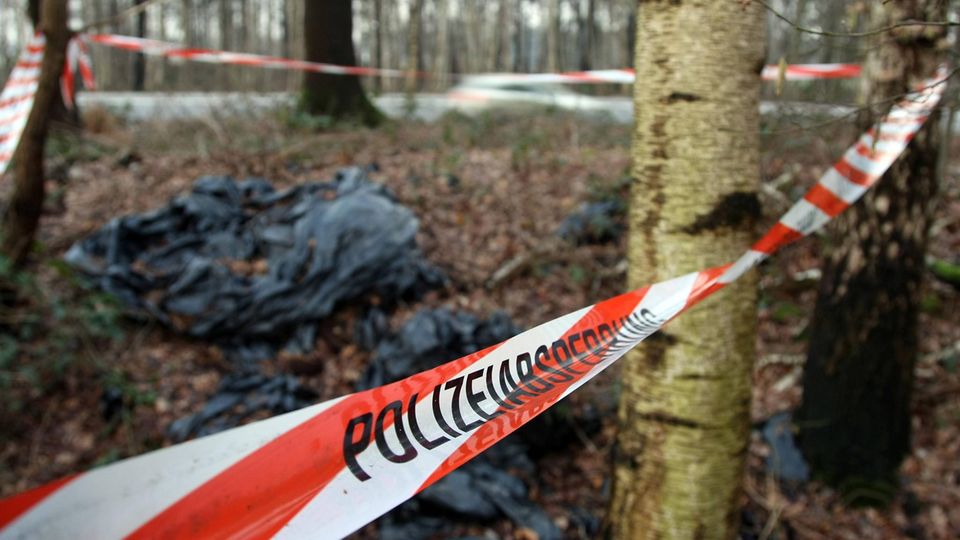 Mirco S. Aktenzeichen XY Fundstelle Das Foto zeigt die Stelle, an der die Leiche von Mirco S. gefunden wurde