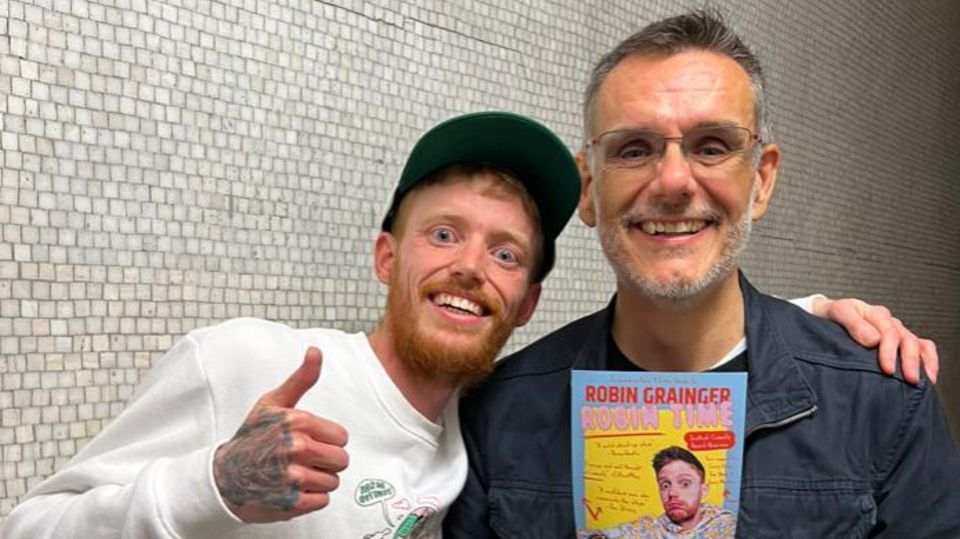 Robin Grainger und sein einziger Zuschauer Mike