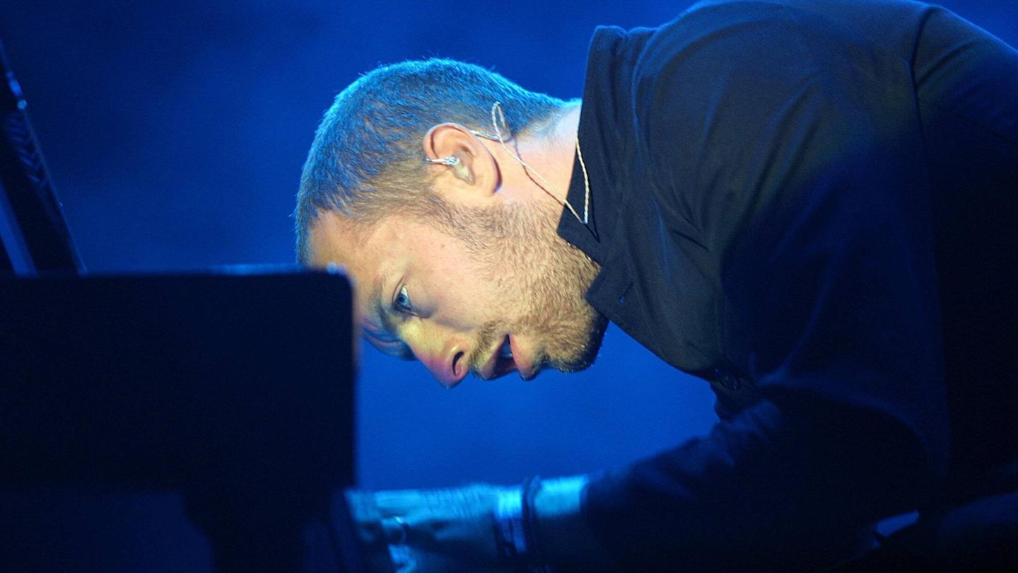 Chris Martin von Coldplay