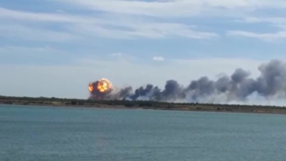 Luftwaffenstützpunkt Saki: Explosionen auf der Krim – was Kiew und Moskau zu den Vorfällen auf der Luftwaffenbasis sagen