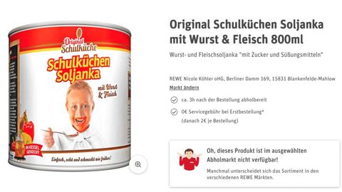 DDR-Look bei einer Soljanka Dose
