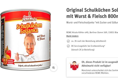 DDR-Look bei einer Soljanka Dose