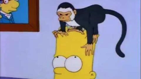 Eine Szene aus der Zeichentrickserie "Die Simpsons"