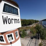 Rhein trocken - Worms