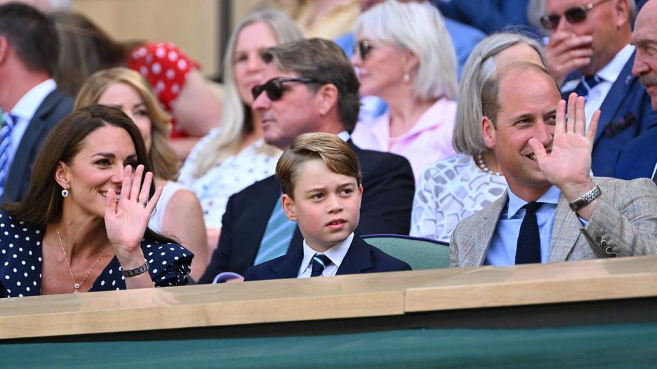 Herzogin Kate, Prinz George und Prinz William