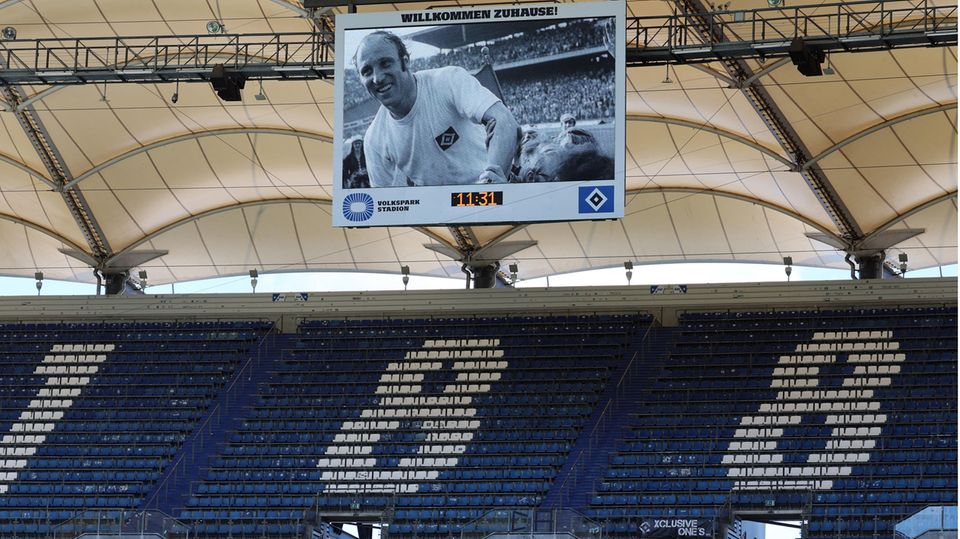 Uwe Seeler - Anzeigetafel