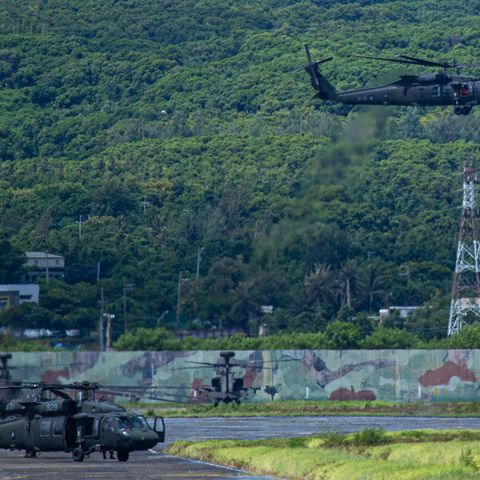 Bereits vor zwei Tagen übte die taiwanische Armee die Abwehr eines möglichen chinesischen Angriffs. Die Manöver wurden nun fortgesetzt