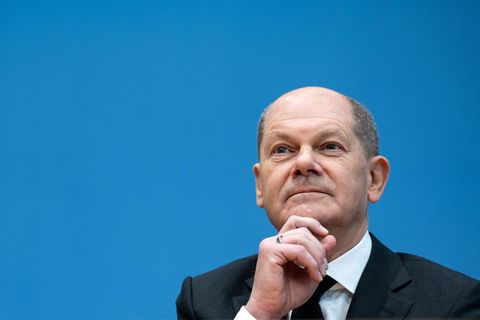 Bundeskanzler Olaf Scholz (SPD)