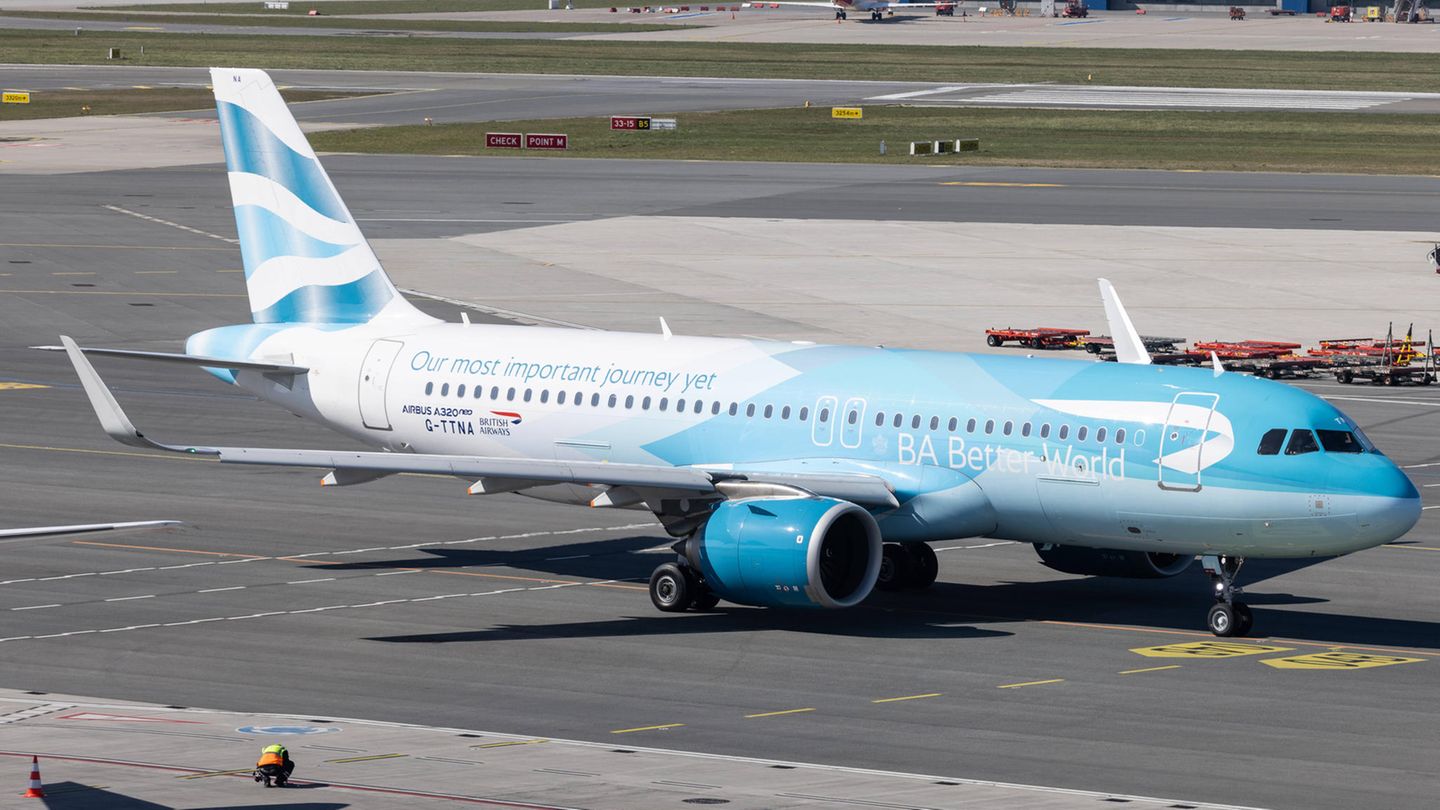 A320 BA Better World Livery der
