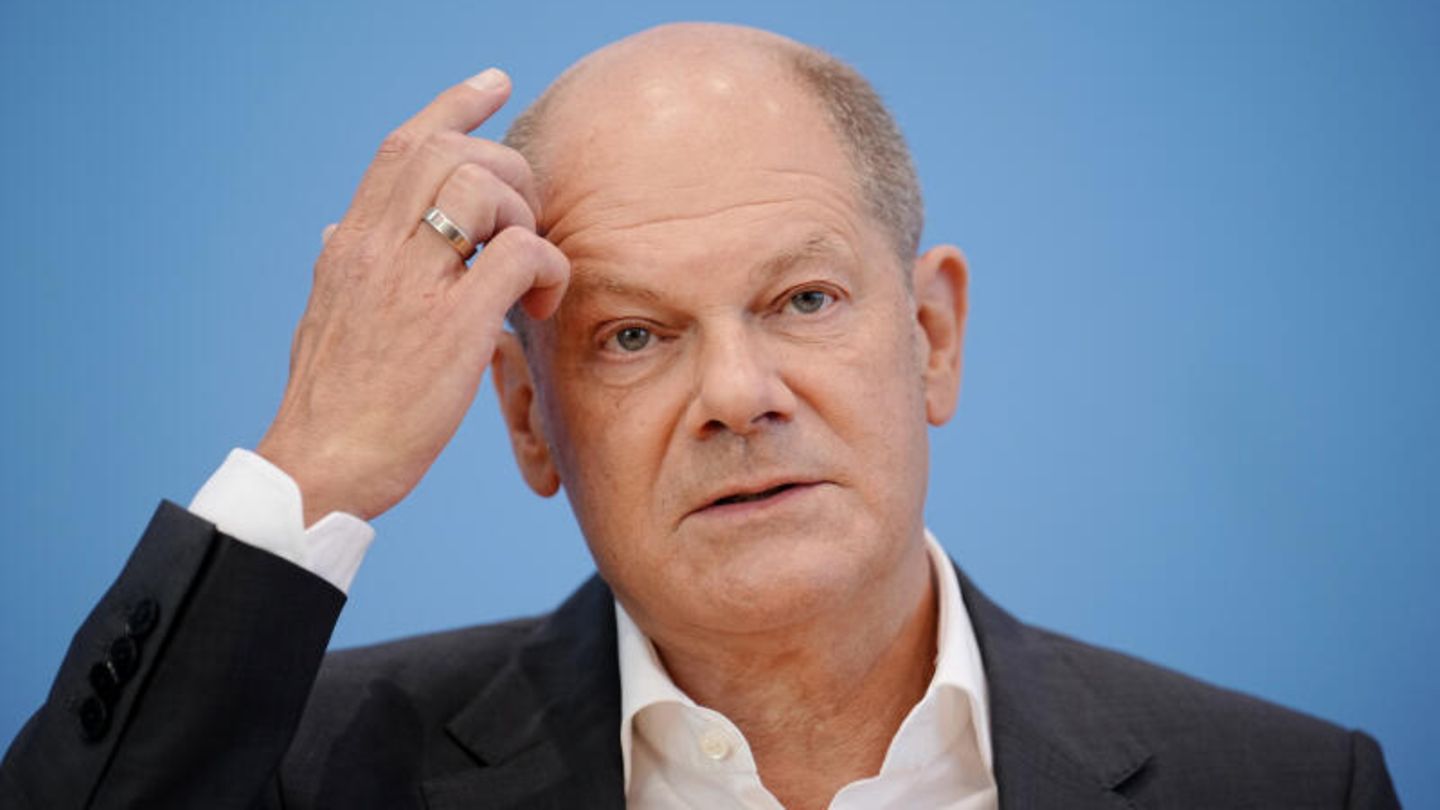 Olaf Scholz live in press conference: Chancellor does not assume unrest