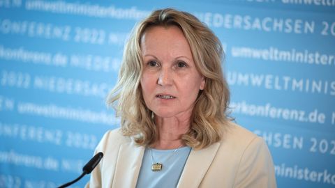 Bundesumweltministerin Steffi Lemke (Grüne): "Für ein objektives Bild von der tatsächlichen Sicherheitslage vor Ort müssen unabhängige Sachverständige der (Internationalen Atomenergie-Organisation) IAEO Zugang bekommen"