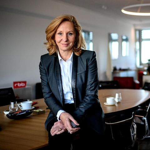 Patricia Schlesinger war seit 2016 Intendantin des Rundfunks Berlin-Brandenburg (RBB)
