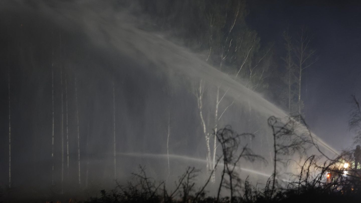 Waldbrand im Harz