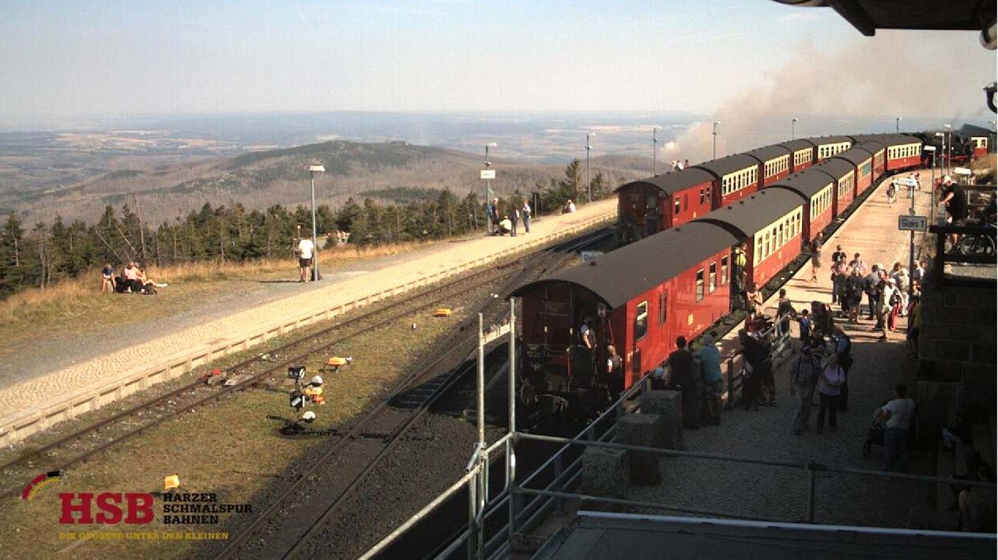 Waldbrand im Harz