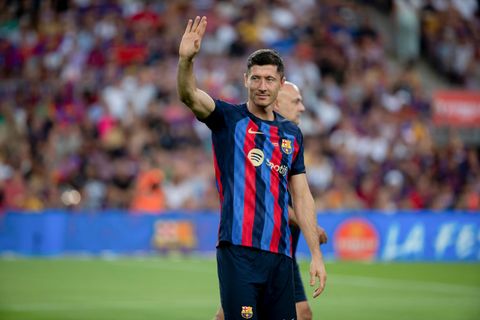 Robert Lewandowski im Trikot des FC Barcelona