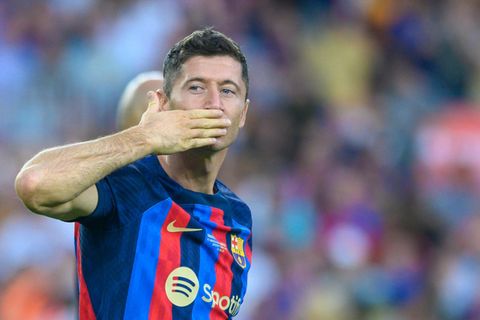 Robert Lewandowski darf für den FC Barcelona nun in Ligaspielen auflaufen
