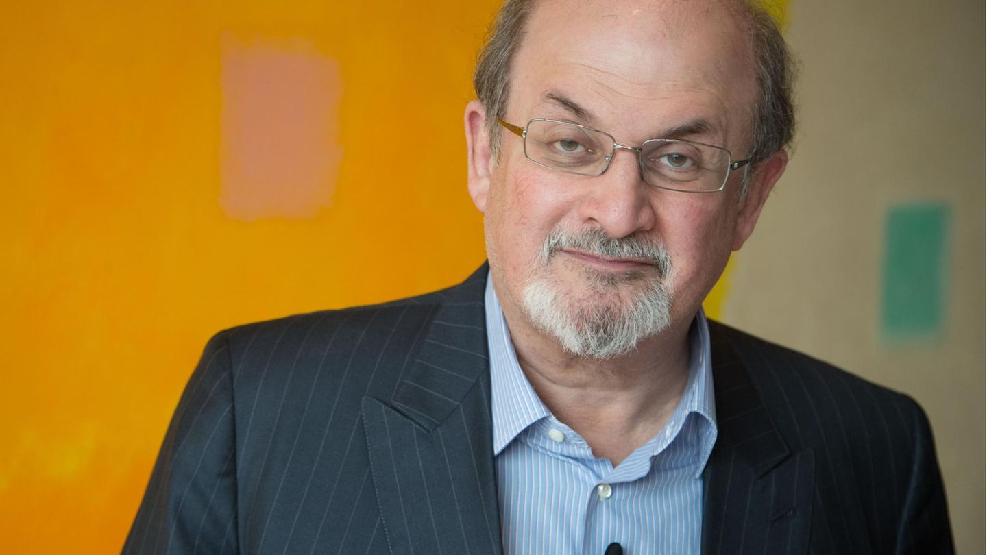 Salman Rushdie im Jahr 2012 in Berlin
