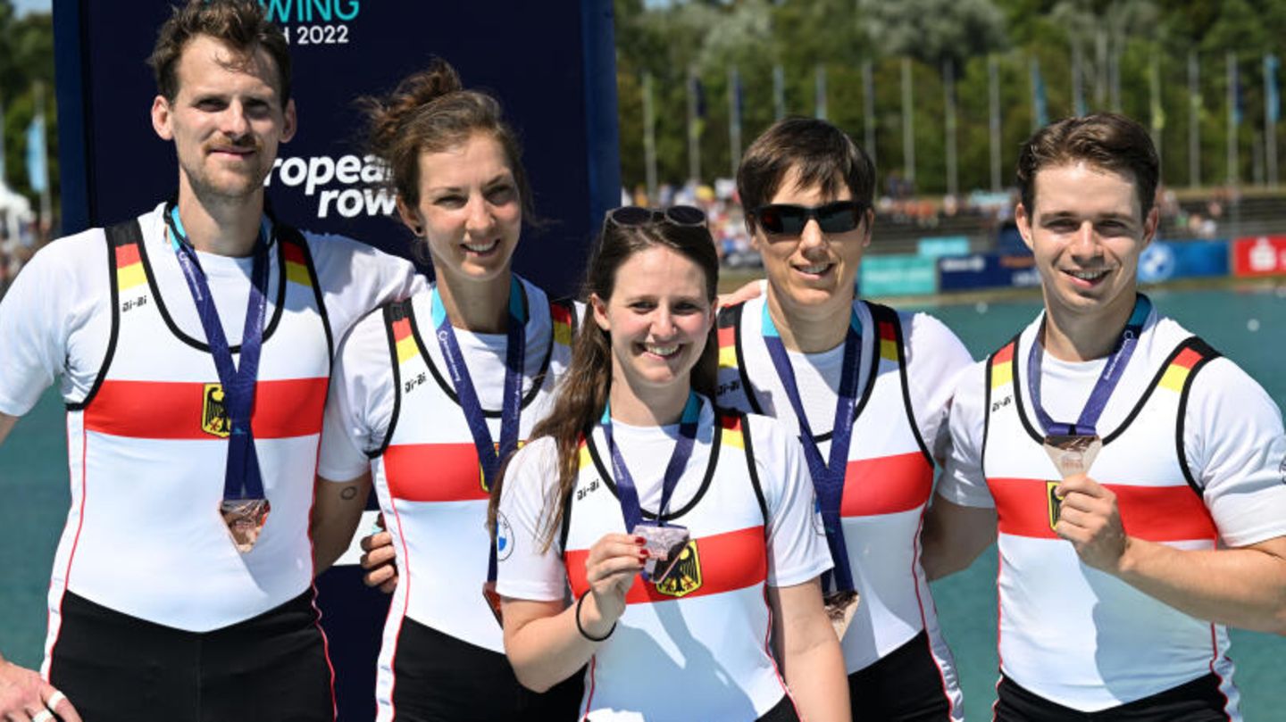 European - Bronze Mixed-Vierer Rudern