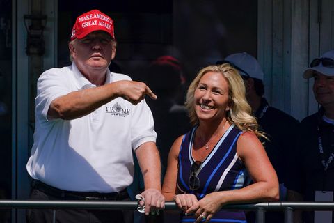 Donald Trump und Marjorie Taylor Greene