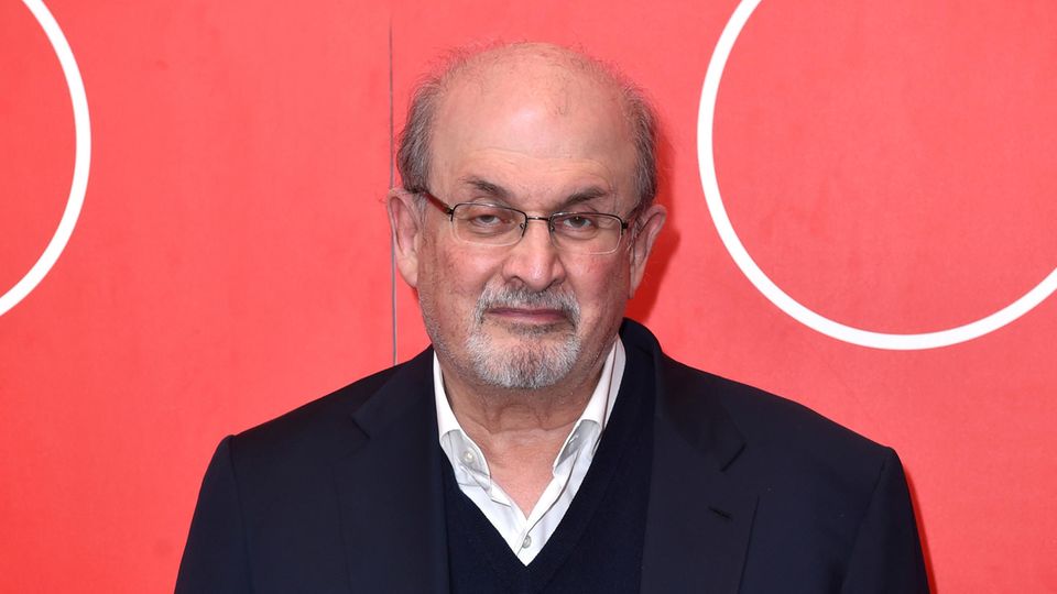 Der Autor Salman Rushdie