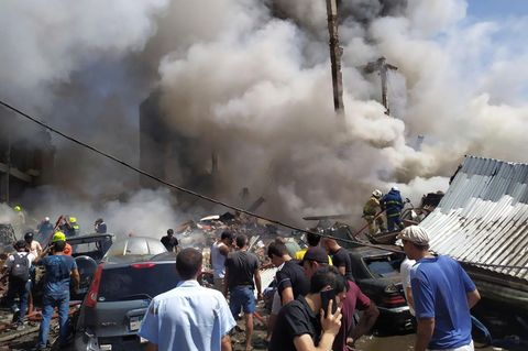 Schwere Explosion in Eriwan (Armenien)