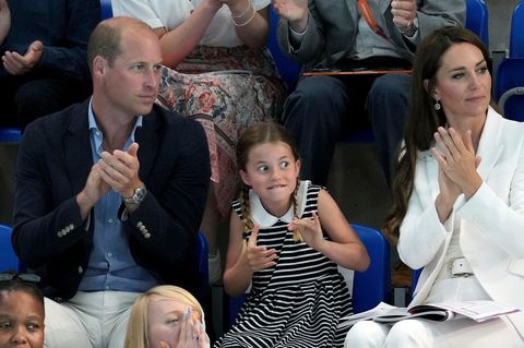 Prinz William, Prinzessin Charlotte und Herzogin Kate