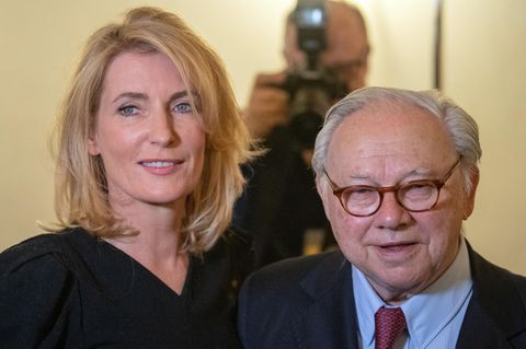 Maria Furtwängler und Hubert Burda