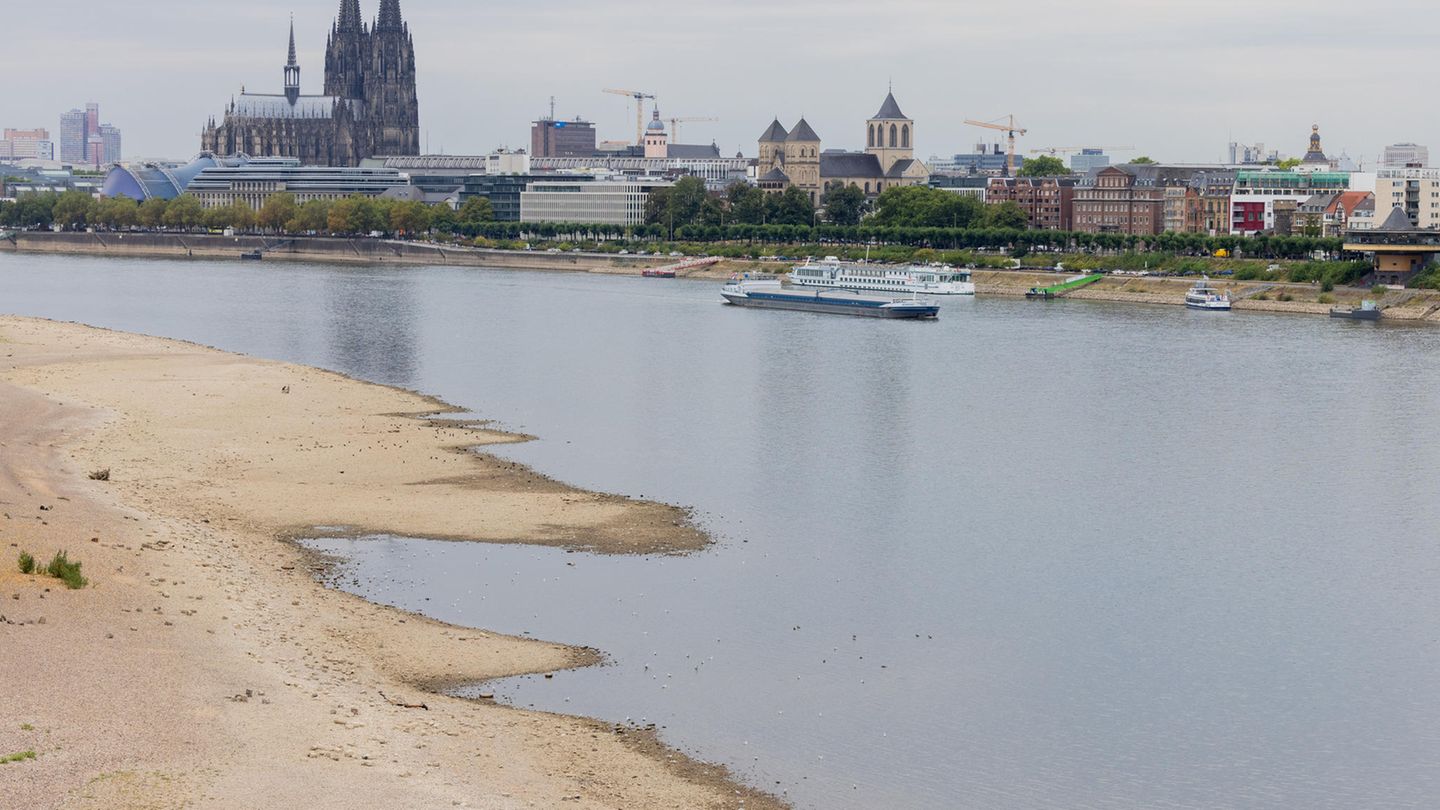 Rhein trocken - Köln