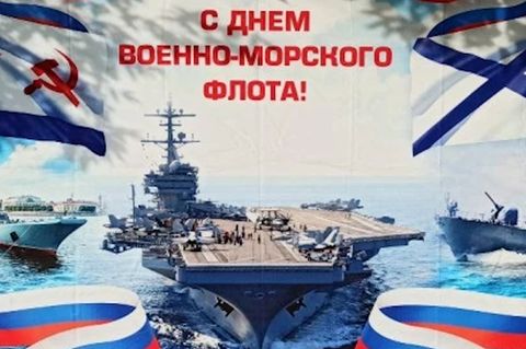 Russlands Propaganda hat wohl ein Foto von US-Flugzeugträger genutzt