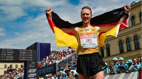 European Championship: Richard Ringer bejubelt Gold im Marathon
