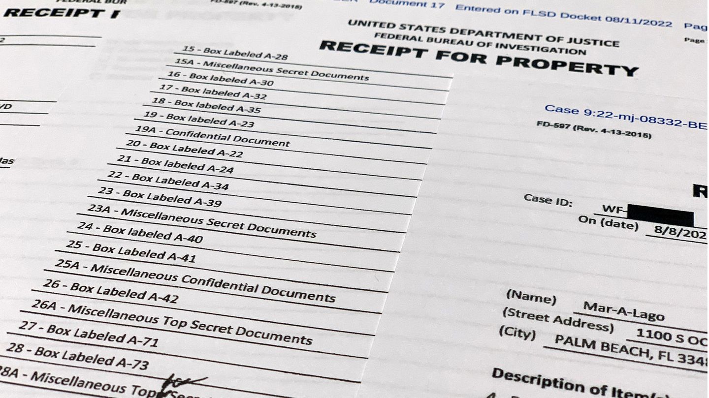Donald Trump FBI-Liste