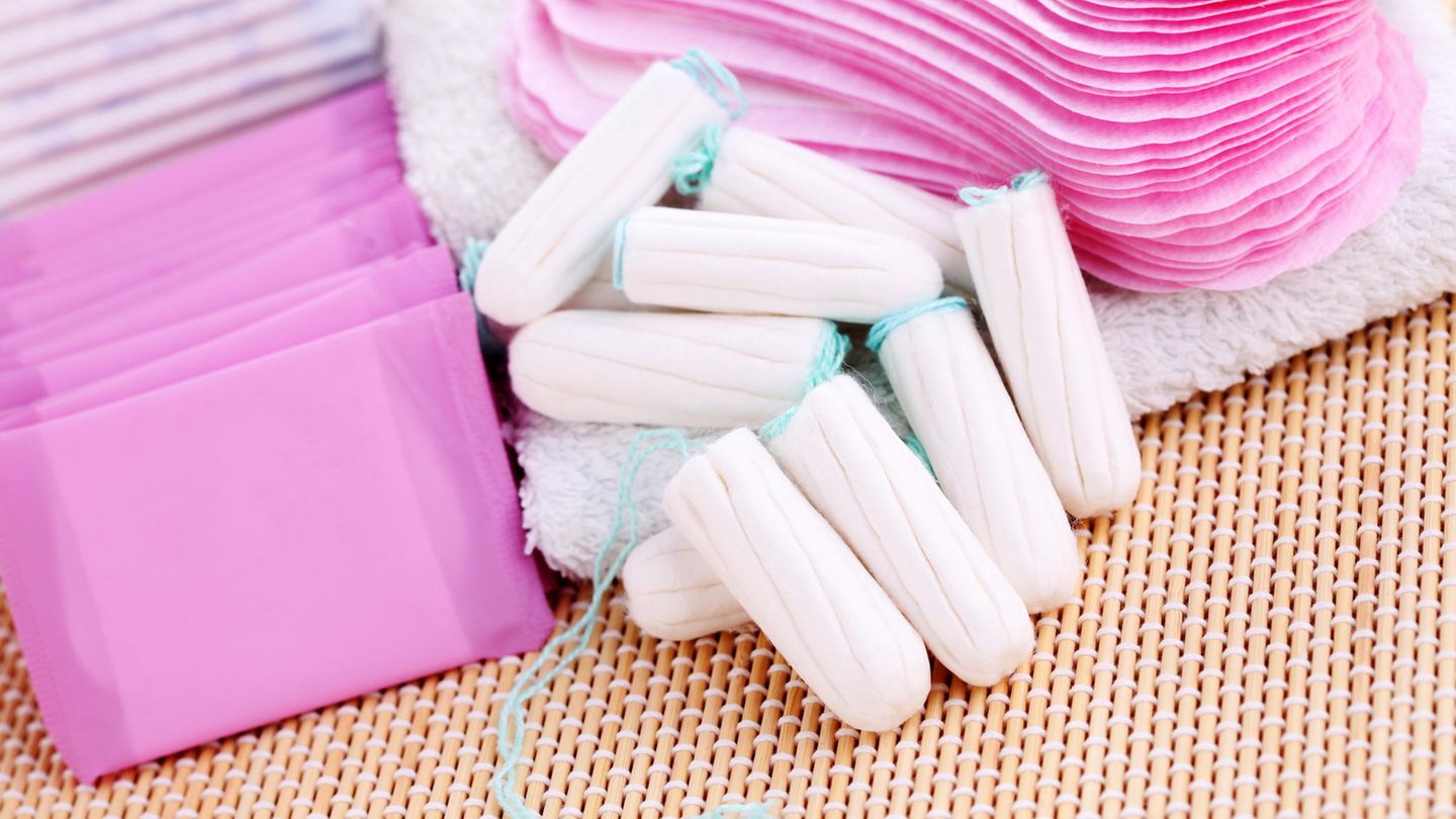 Tampons und Binden