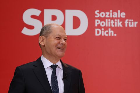 Bundeskanzler Olaf Scholz (SPD)