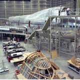 747-Produktion im Werk Everett