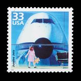 Boeing 747 auf US-Briefmarke