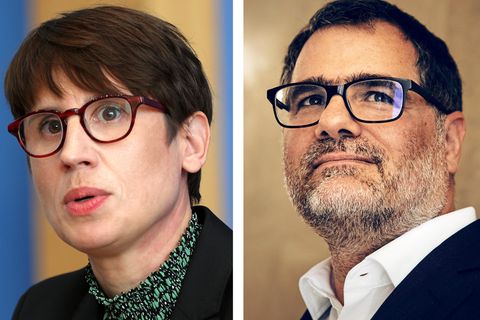 Wolfgang Schmidt und Jeanette Schwamberger