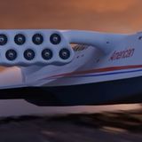 Ein Ekranoplan funktioniert ähnlich wie ein Luftkissenfahrzeug, nur viel eleganter. Seine breiten Stummelflügel sind so geformt, dass sich eine Art von Luftwalze zwischen ihnen und der Oberfläche bildet. Der Ekranoplan "reitet" dann auf dem Auftrieb seiner eigenen Welle. 