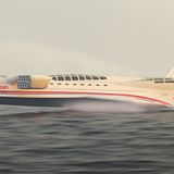 Das Monster wäre 400 Tonnen schwer geworden, 172 Meter lang und hätte eine Nutzlast von 1500 Tonnen transportieren können.