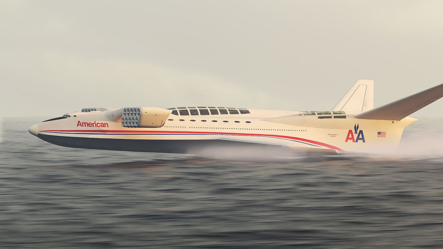 Das Monster wäre 400 Tonnen schwer geworden, 172 Meter lang und hätte eine Nutzlast von 1500 Tonnen transportieren können.