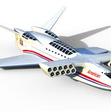 Bei Ekranoplanen gilt: Je größer, umso effektiver.